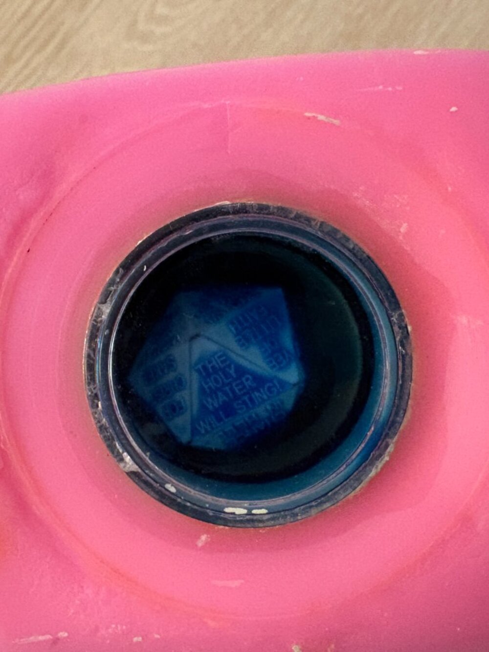 Vintage Answer Me Jesus Plastic Statue WWJD Magic 8 Ball RARE - Picture 5 of 5